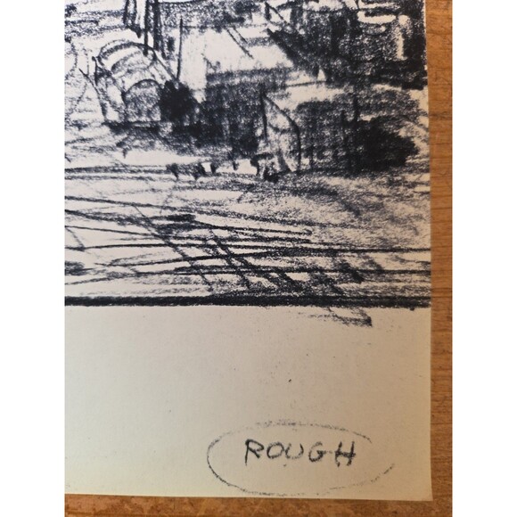 Mentor Huebner Francis Ford Coppola's Dracula's Train Station Conceptual Art - Picture 3 of 7